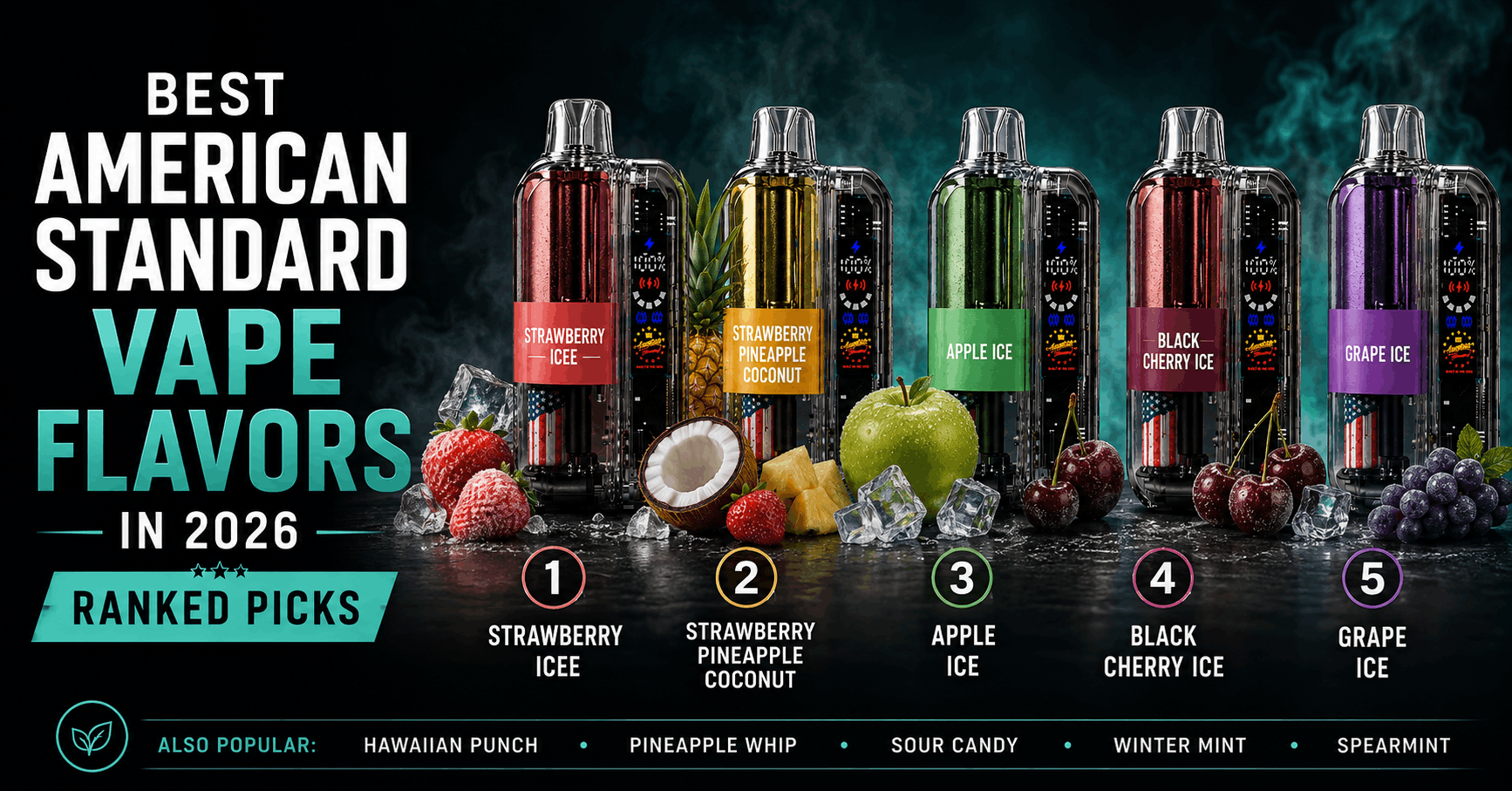 best american standard vape flavors in 2026 ranked picks